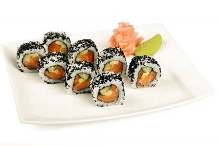 Spicy roll (cucumber/avocado) 8tk